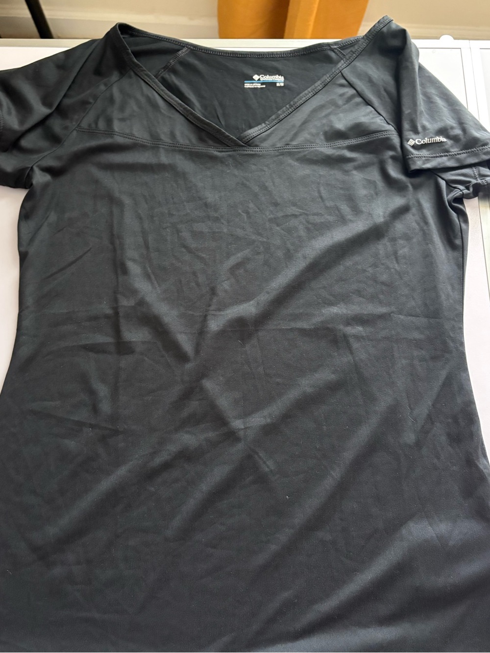 Columbia women’s  Black V-Neck Performance Shirt